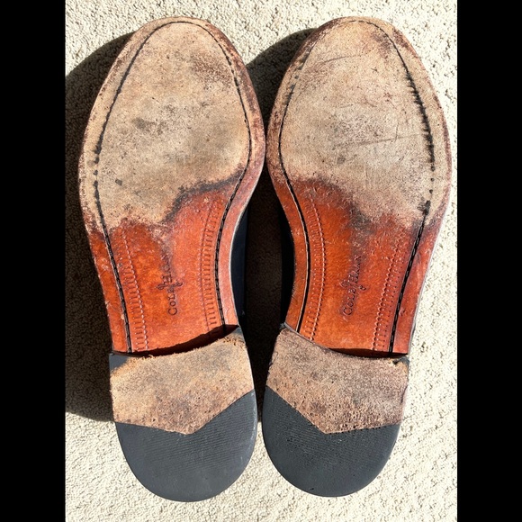 “COLE HAAN City” Men’s Black Leather Shoe, Size 12 - Picture 7 of 8